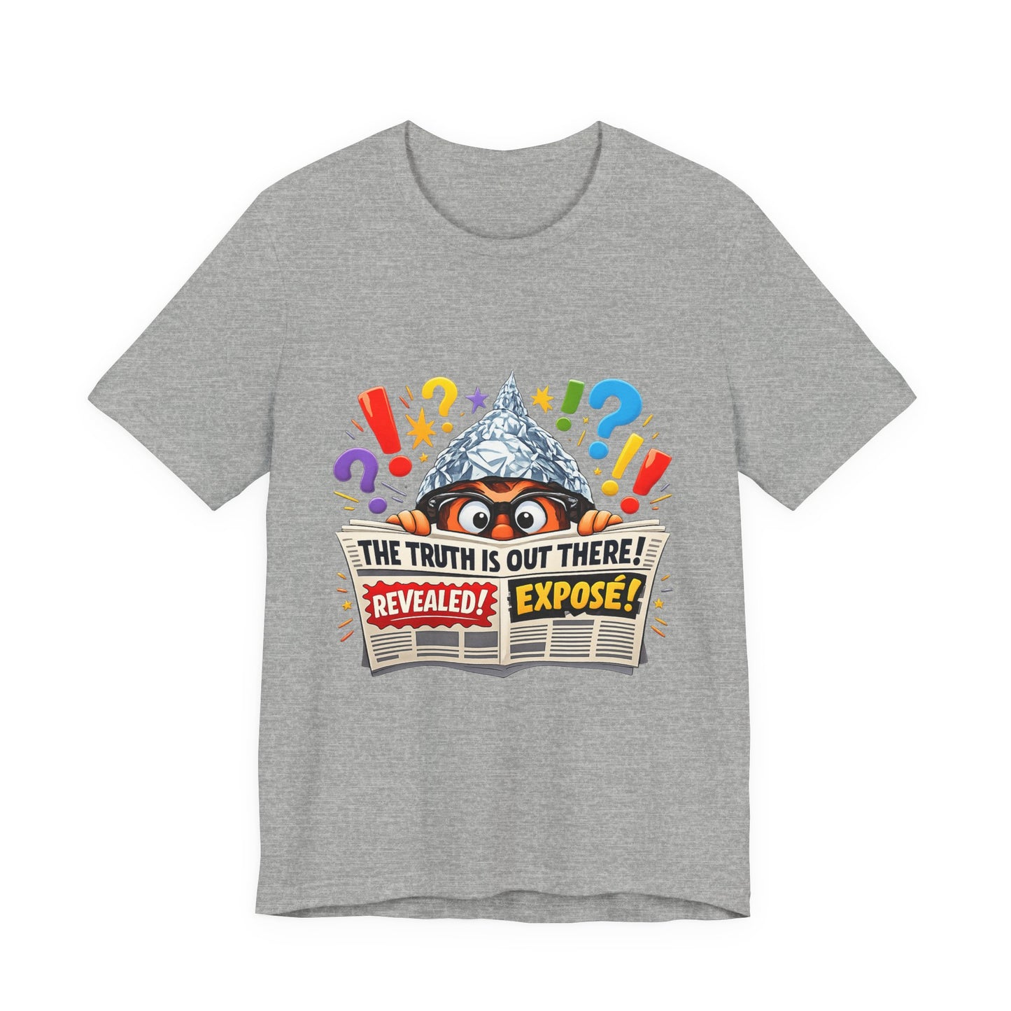 The Truth Is Out There Tee | funny conspiracy, stamped fact