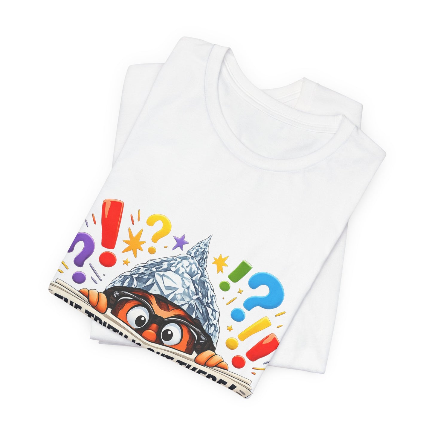 The Truth Is Out There Tee | funny conspiracy, stamped fact