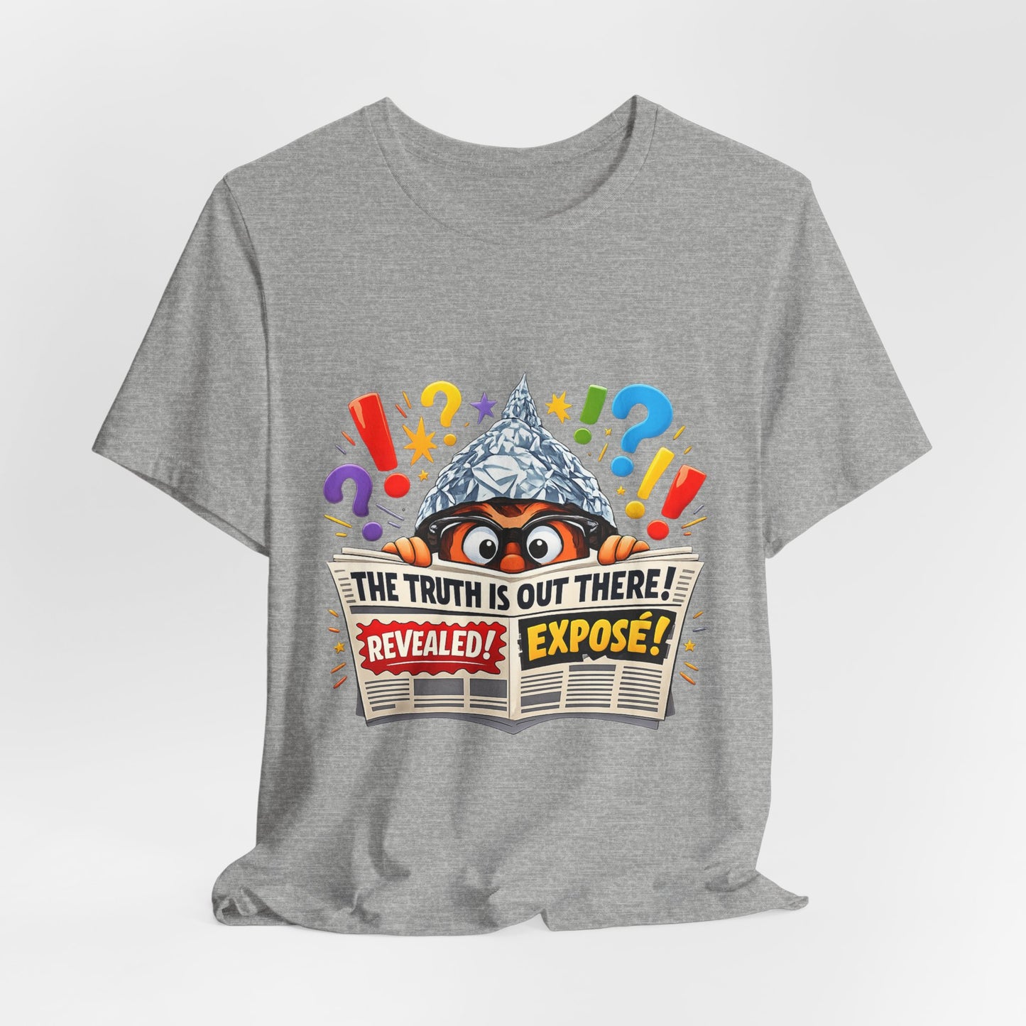 The Truth Is Out There Tee | funny conspiracy, stamped fact
