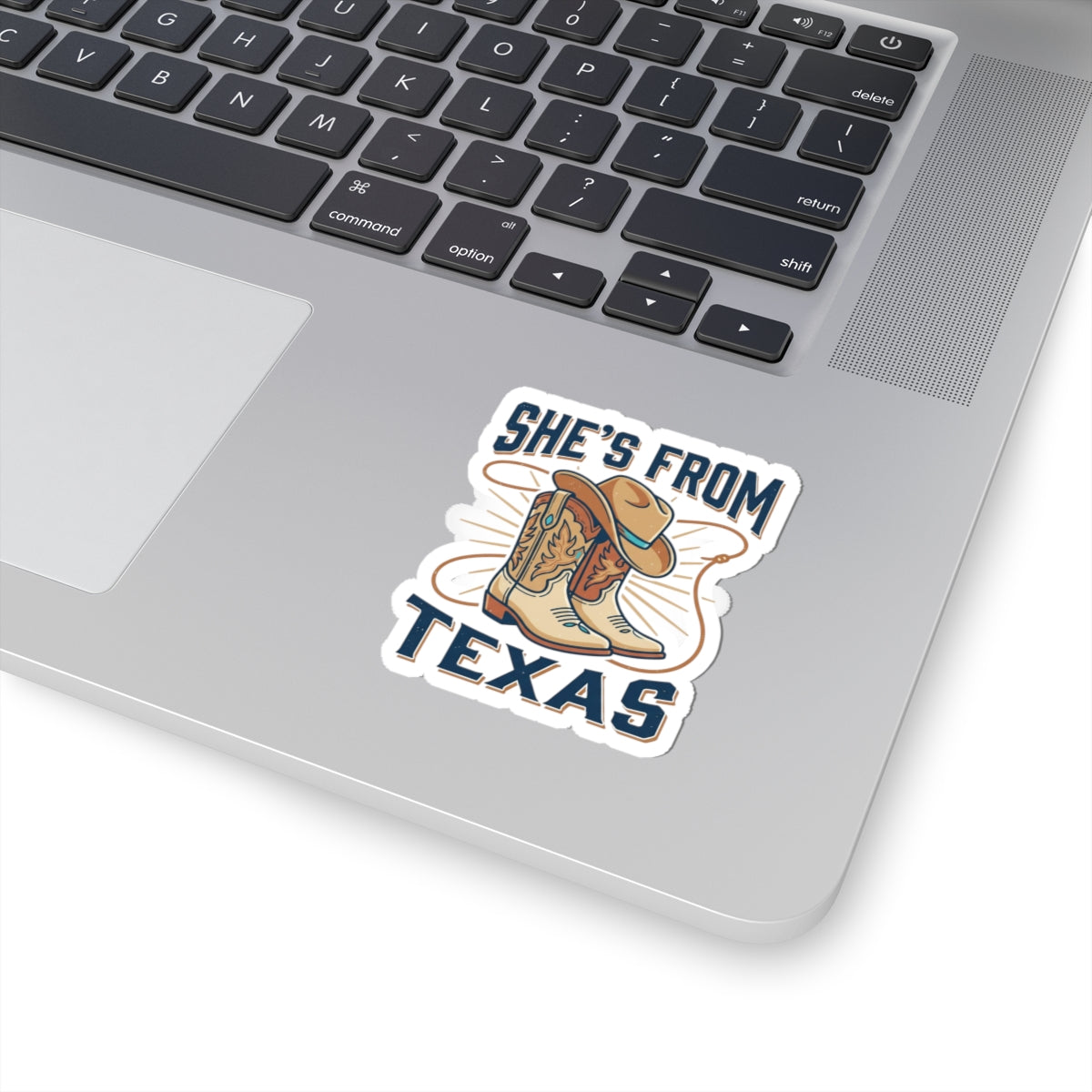 She’s From Texas Kiss-Cut Stickers | Lone Star Cowgirl, Southern State Pride