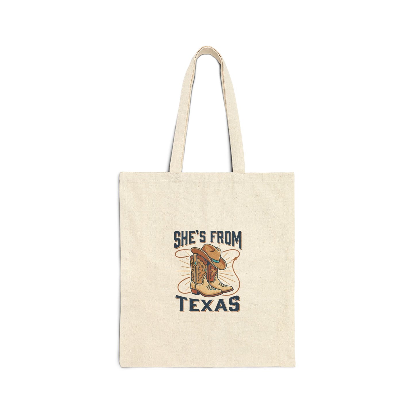 She’s From Texas Tote | Lone Star, cowgirl, southern state pride