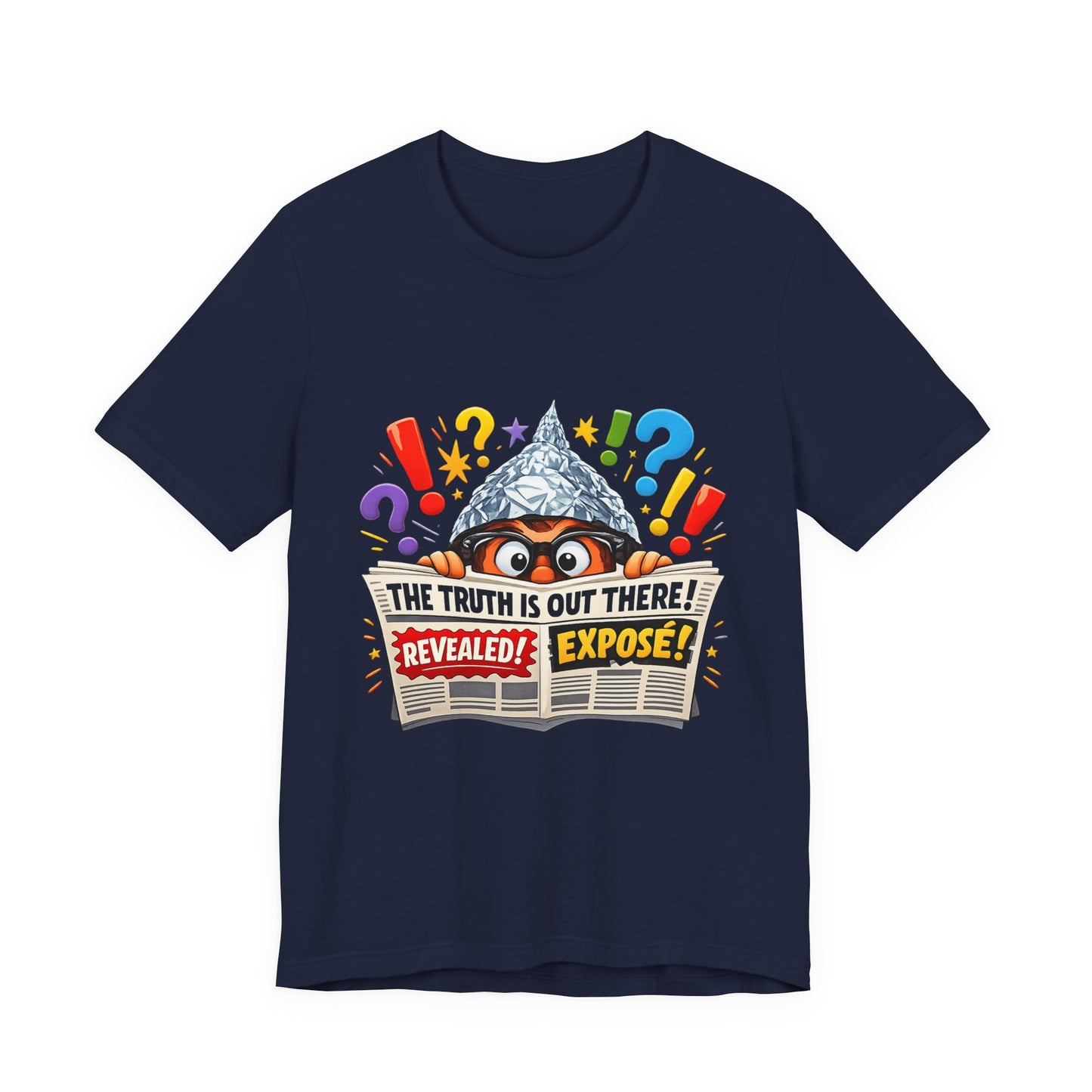 The Truth Is Out There Tee | funny conspiracy, stamped fact