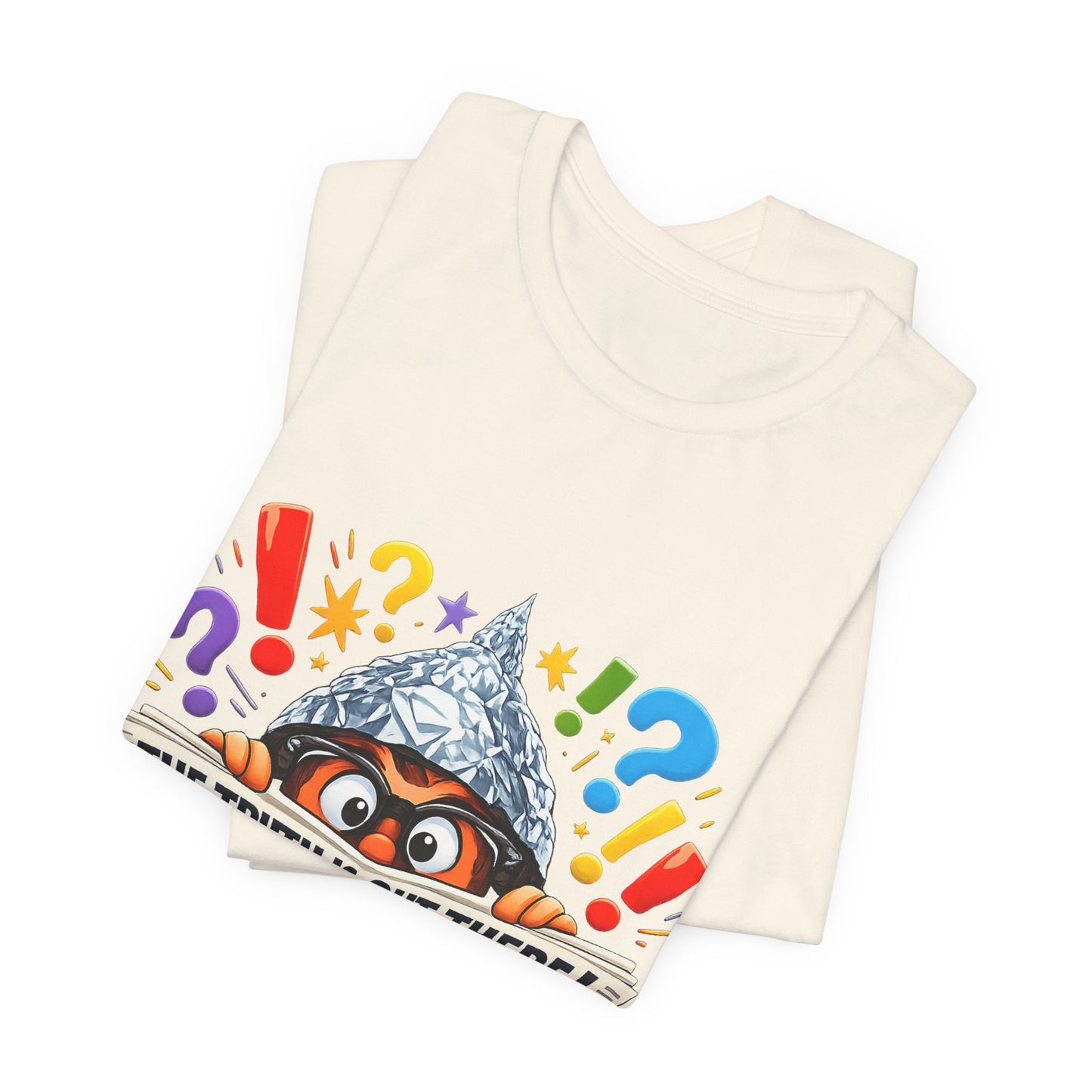 The Truth Is Out There Tee | funny conspiracy, stamped fact
