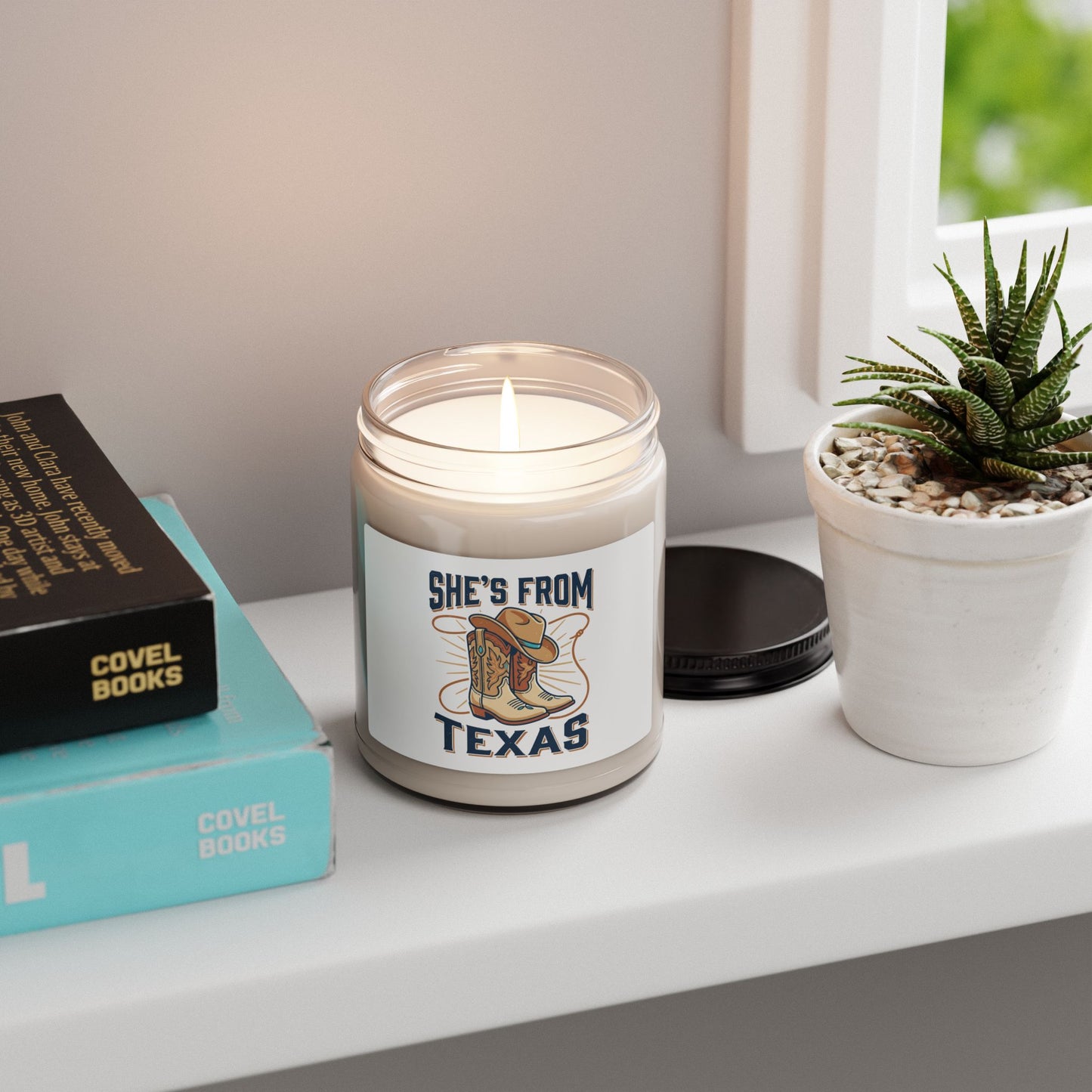 She’s From Texas Candle | Lone Star Cowgirl Soy Candle