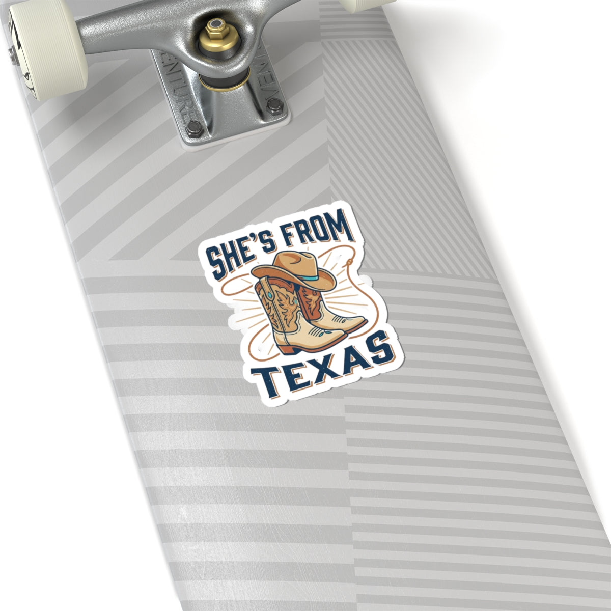 She’s From Texas Kiss-Cut Stickers | Lone Star Cowgirl, Southern State Pride