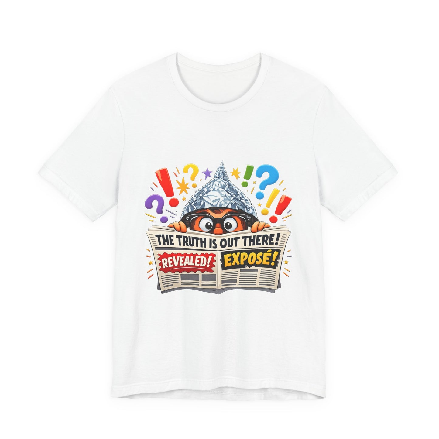 The Truth Is Out There Tee | funny conspiracy, stamped fact