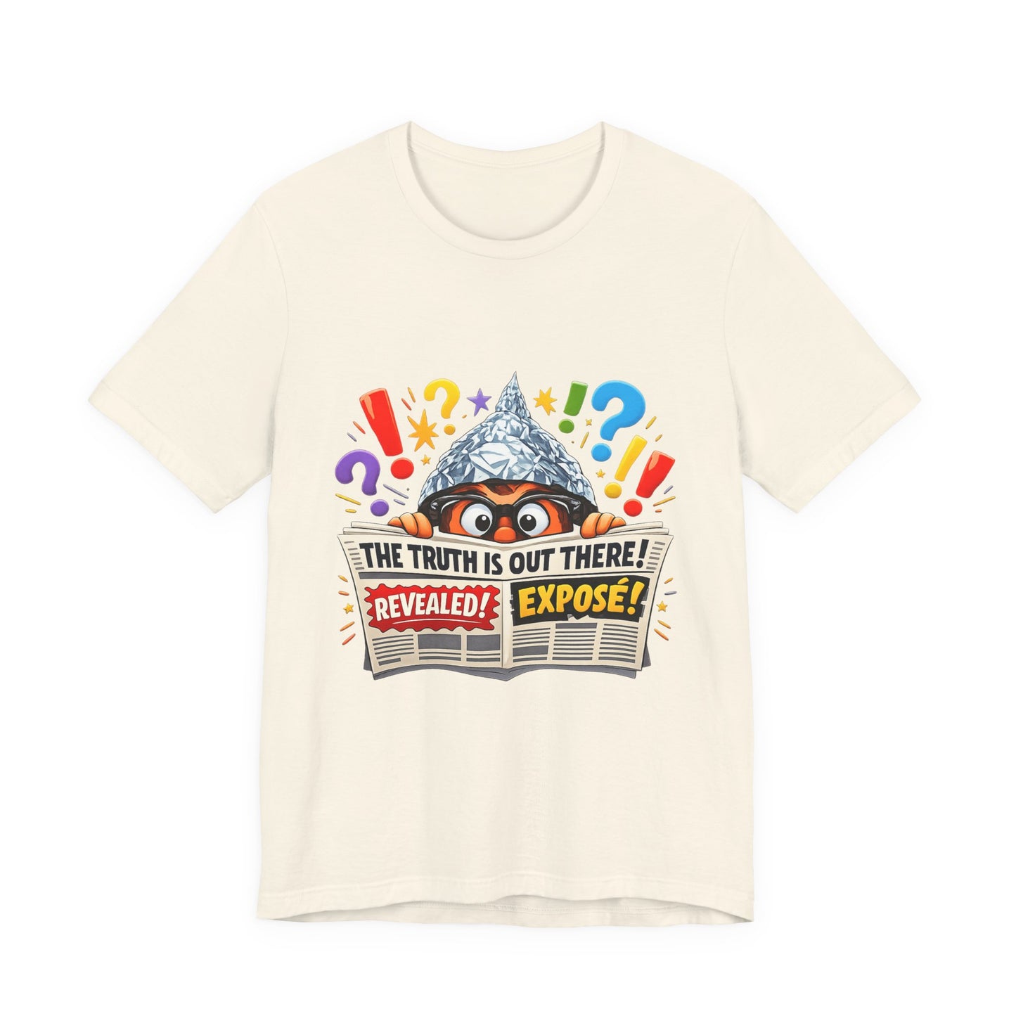 The Truth Is Out There Tee | funny conspiracy, stamped fact