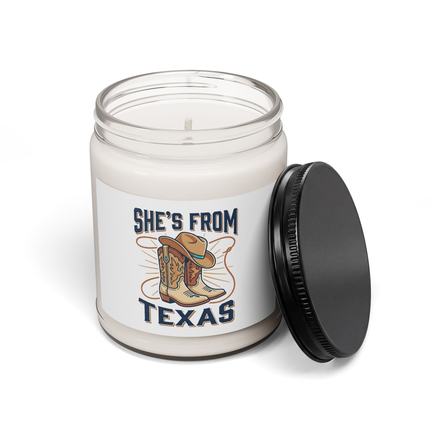 She’s From Texas Candle | Lone Star Cowgirl Soy Candle