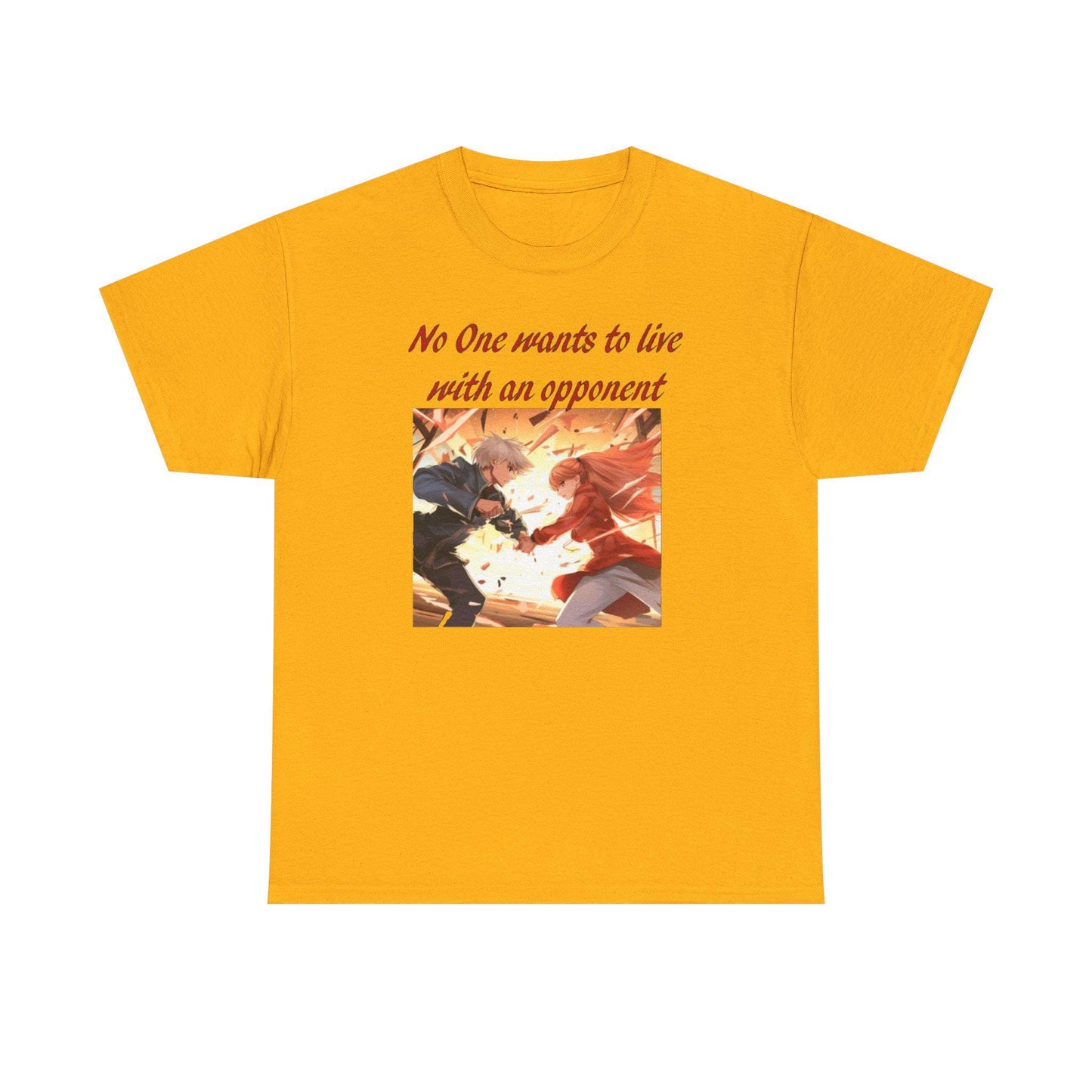 Anime-Inspired Tee - Motivational Quotes for Fans