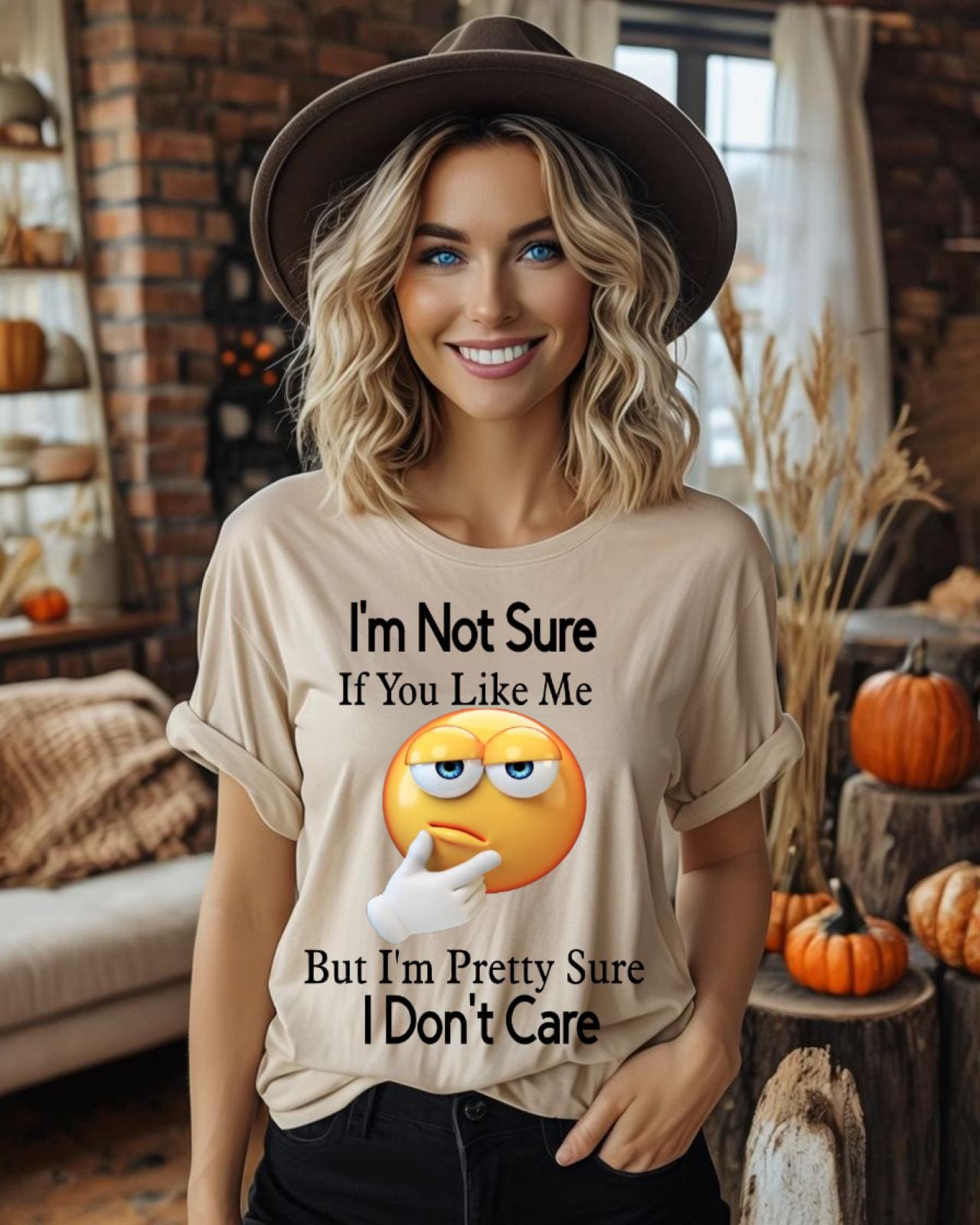 Funny Unisex Tee: 'I'm Not Sure If You Like Me' Humor Shirt