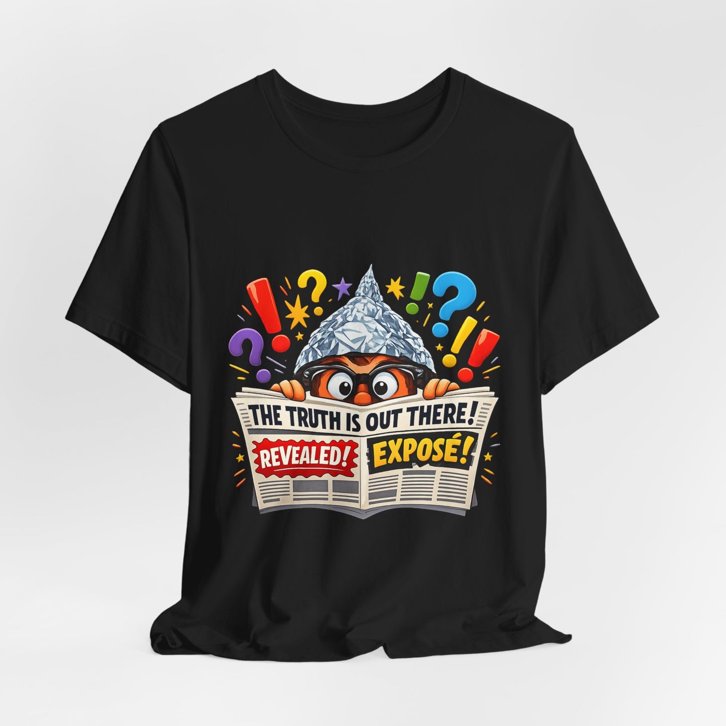 The Truth Is Out There Tee | funny conspiracy, stamped fact