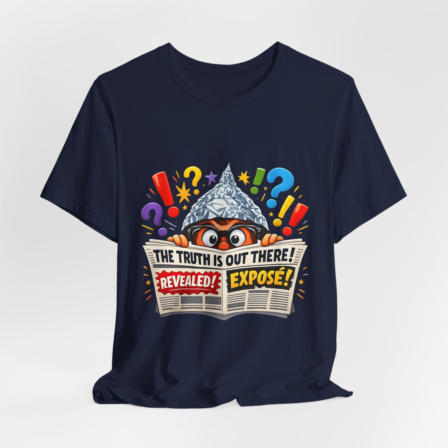 The Truth Is Out There Tee | funny conspiracy, stamped fact