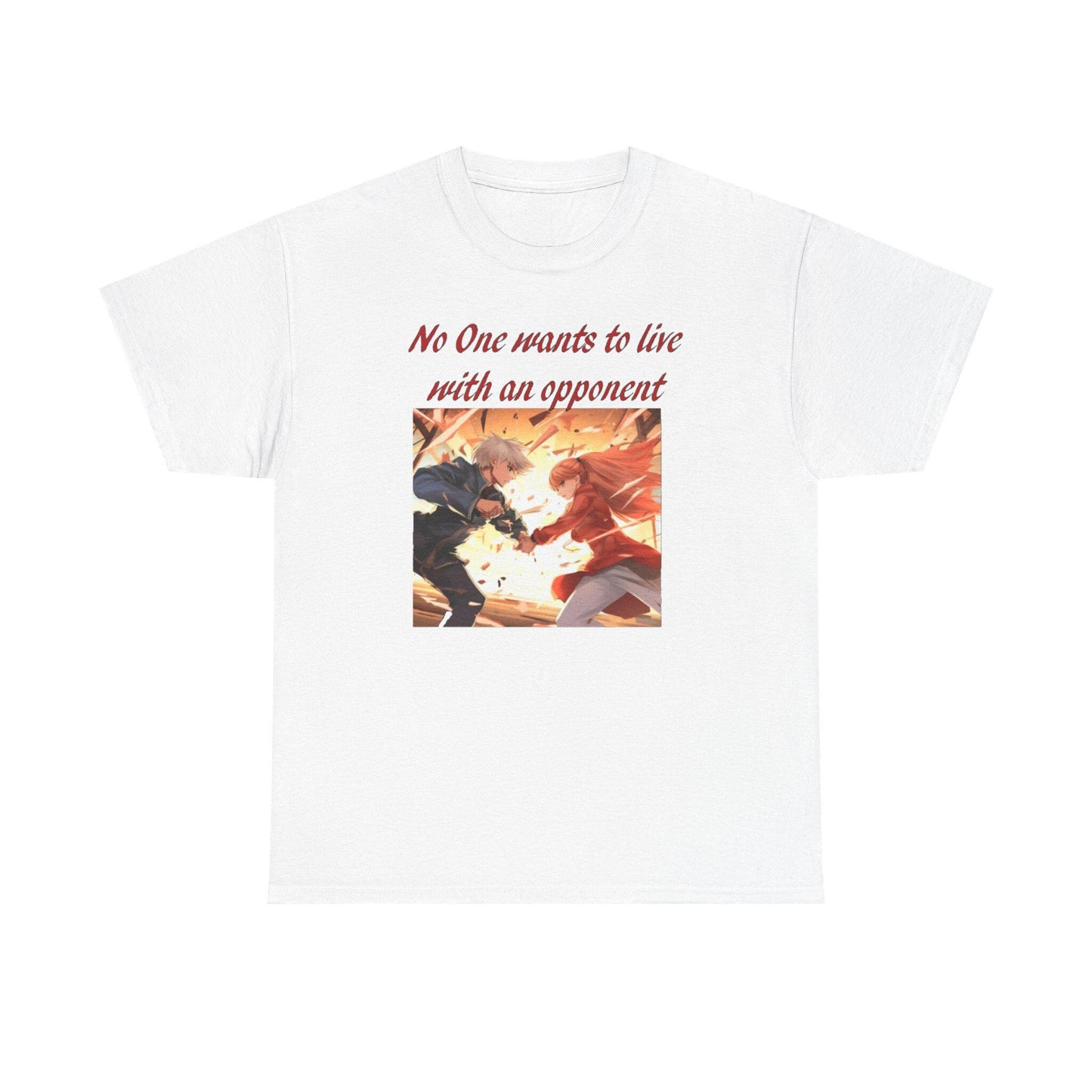 Anime-Inspired Tee - Motivational Quotes for Fans