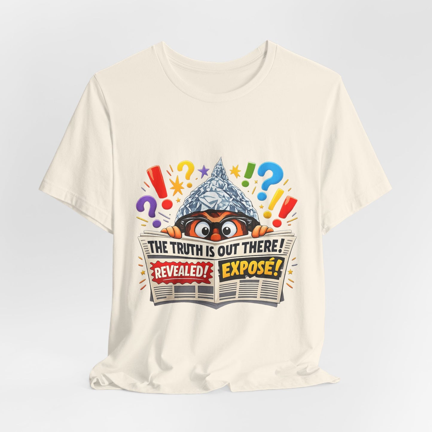 The Truth Is Out There Tee | funny conspiracy, stamped fact