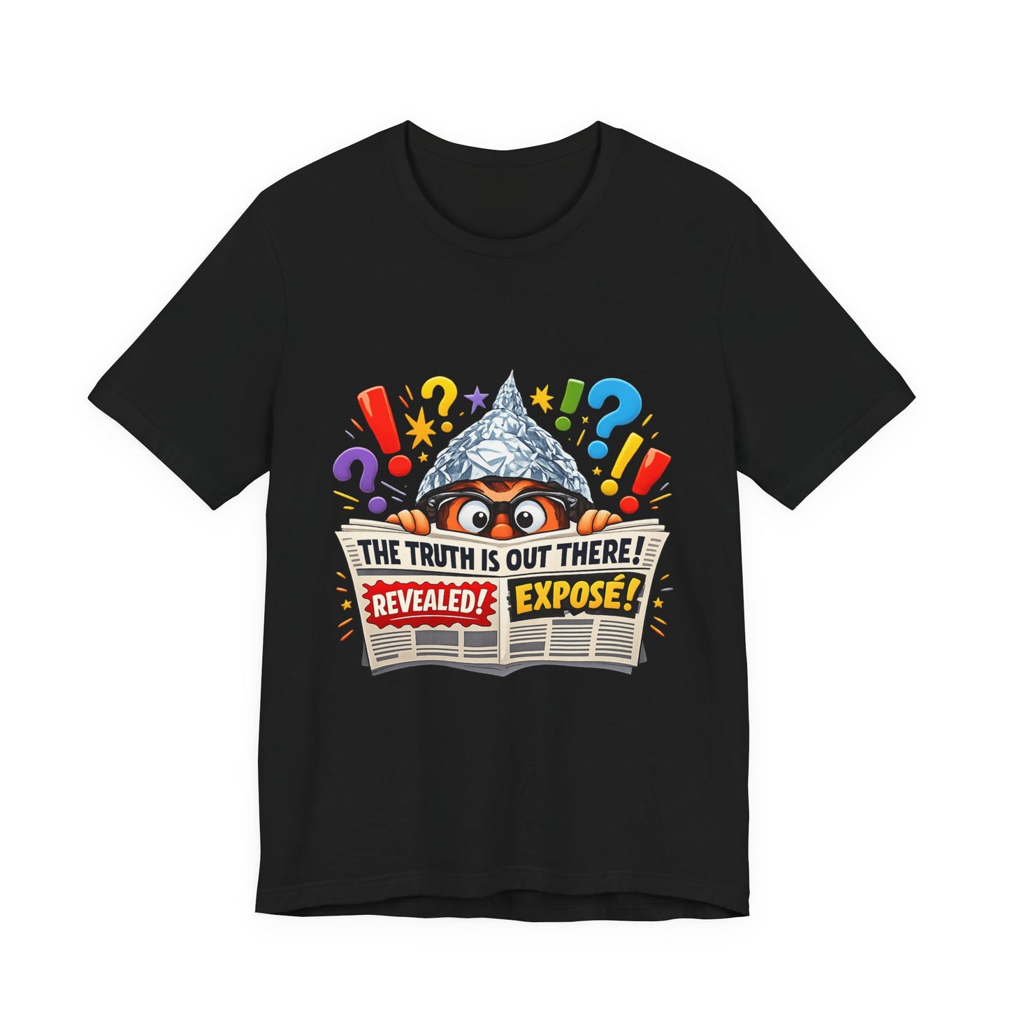 The Truth Is Out There Tee | funny conspiracy, stamped fact