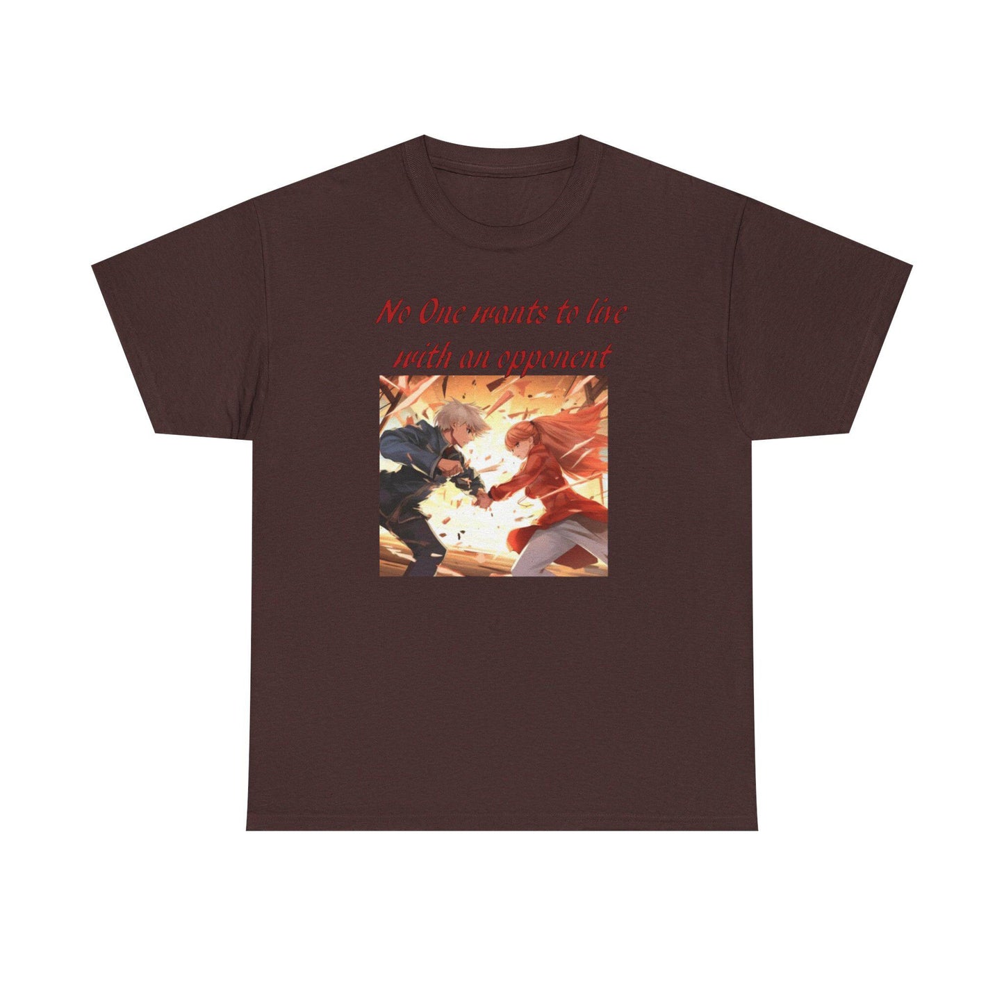 Anime-Inspired Tee - Motivational Quotes for Fans