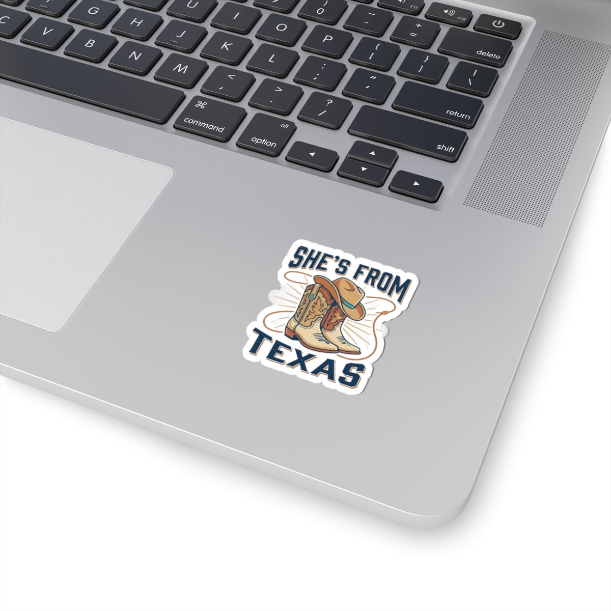 She’s From Texas Kiss-Cut Stickers | Lone Star Cowgirl, Southern State Pride