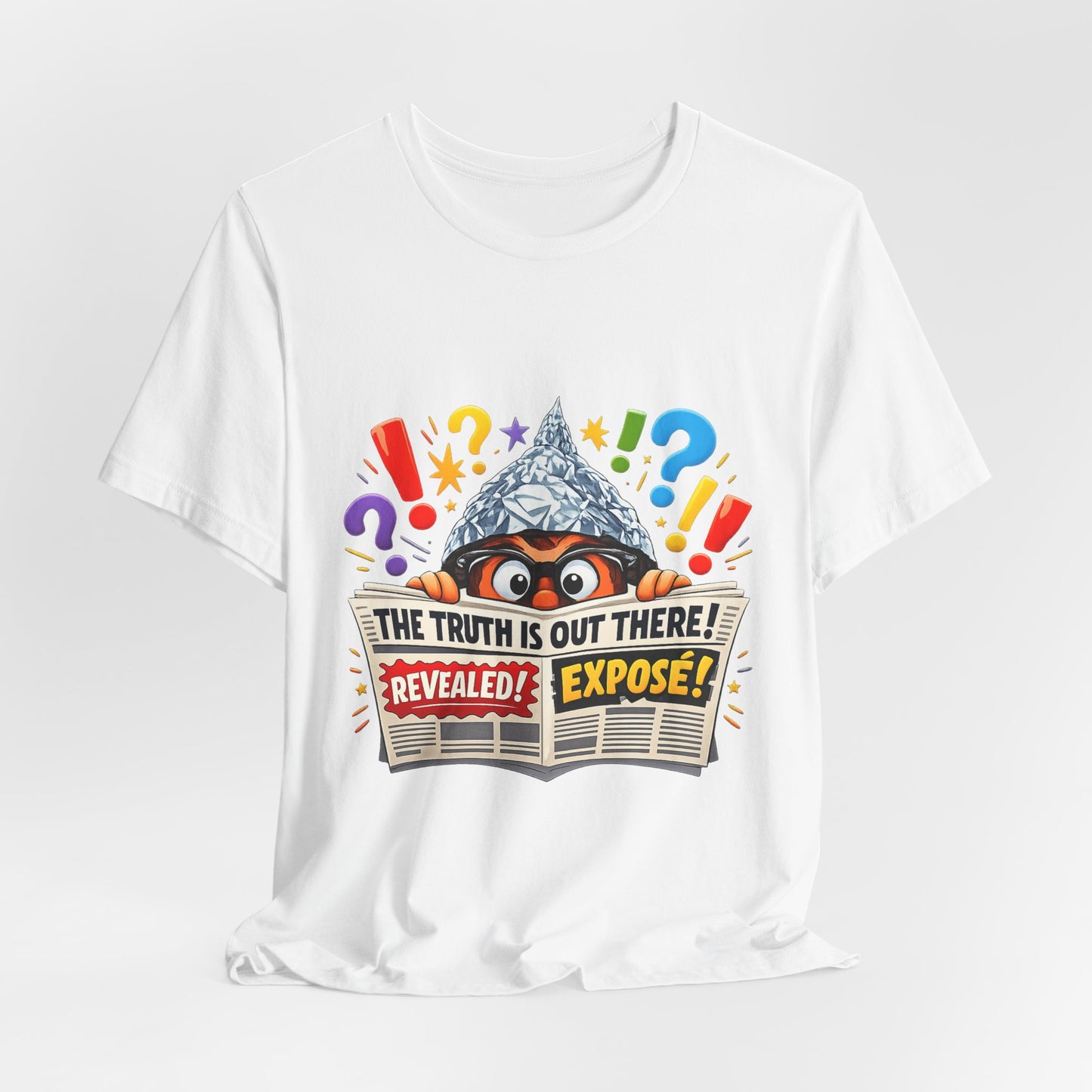 The Truth Is Out There Tee | funny conspiracy, stamped fact