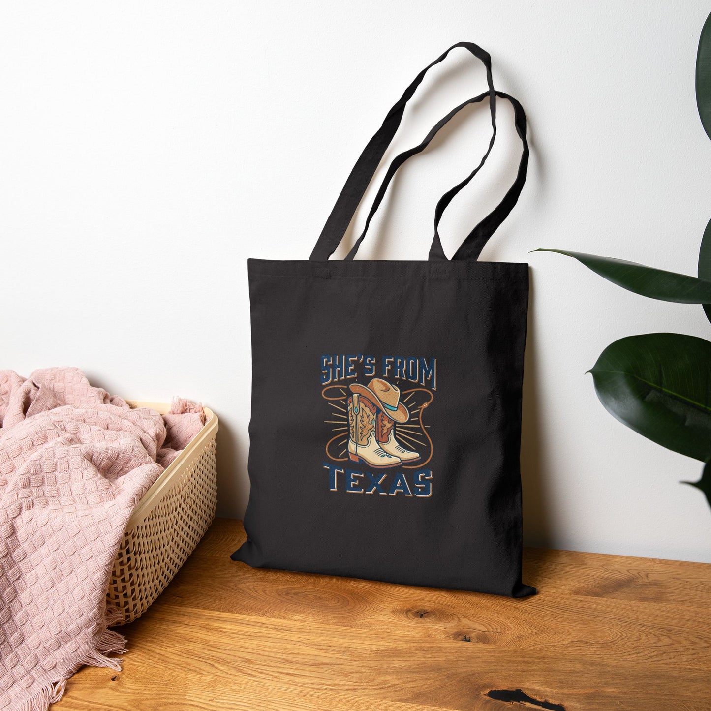 She’s From Texas Tote | Lone Star, cowgirl, southern state pride