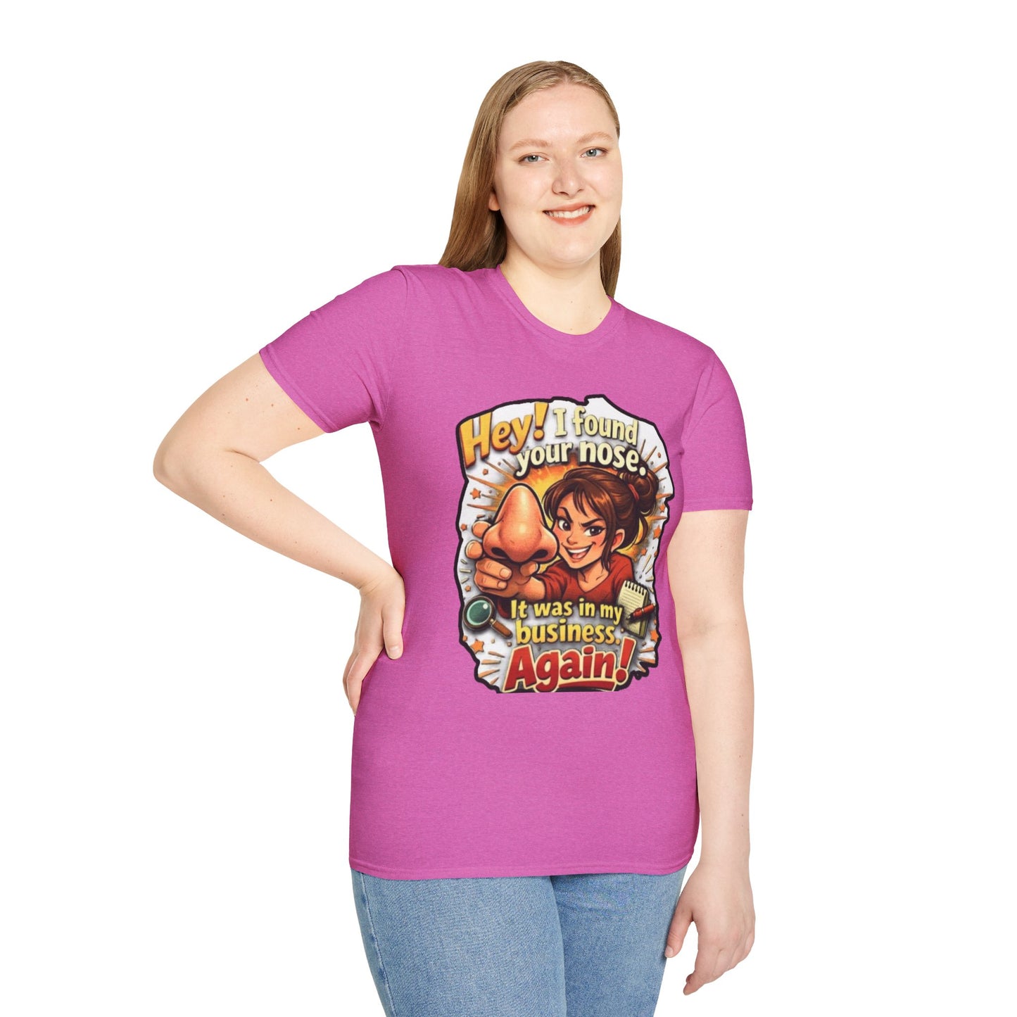 Funny 'I Found Your Nose' T-Shirt — Vintage Cartoon Graphic