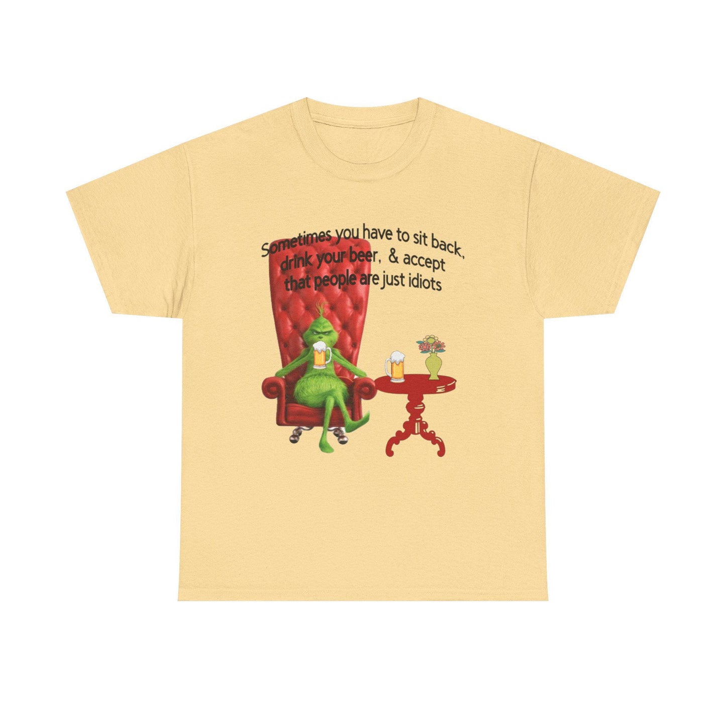 Funny Sit Back T-Shirt, Humorous Relax Tee, Comical Chill Shirt, Sarcastic Lounge Top, Hilarious Unwind Apparel