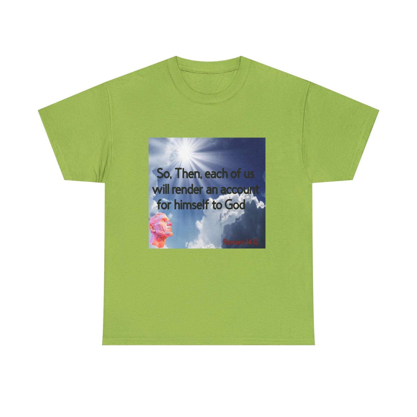 Inspirational Tee - 'Render an Account' Design, Unisex T-Shirt, Graphic Tee, Motivational Shirt, Quote Tee, Gift for Him/Her