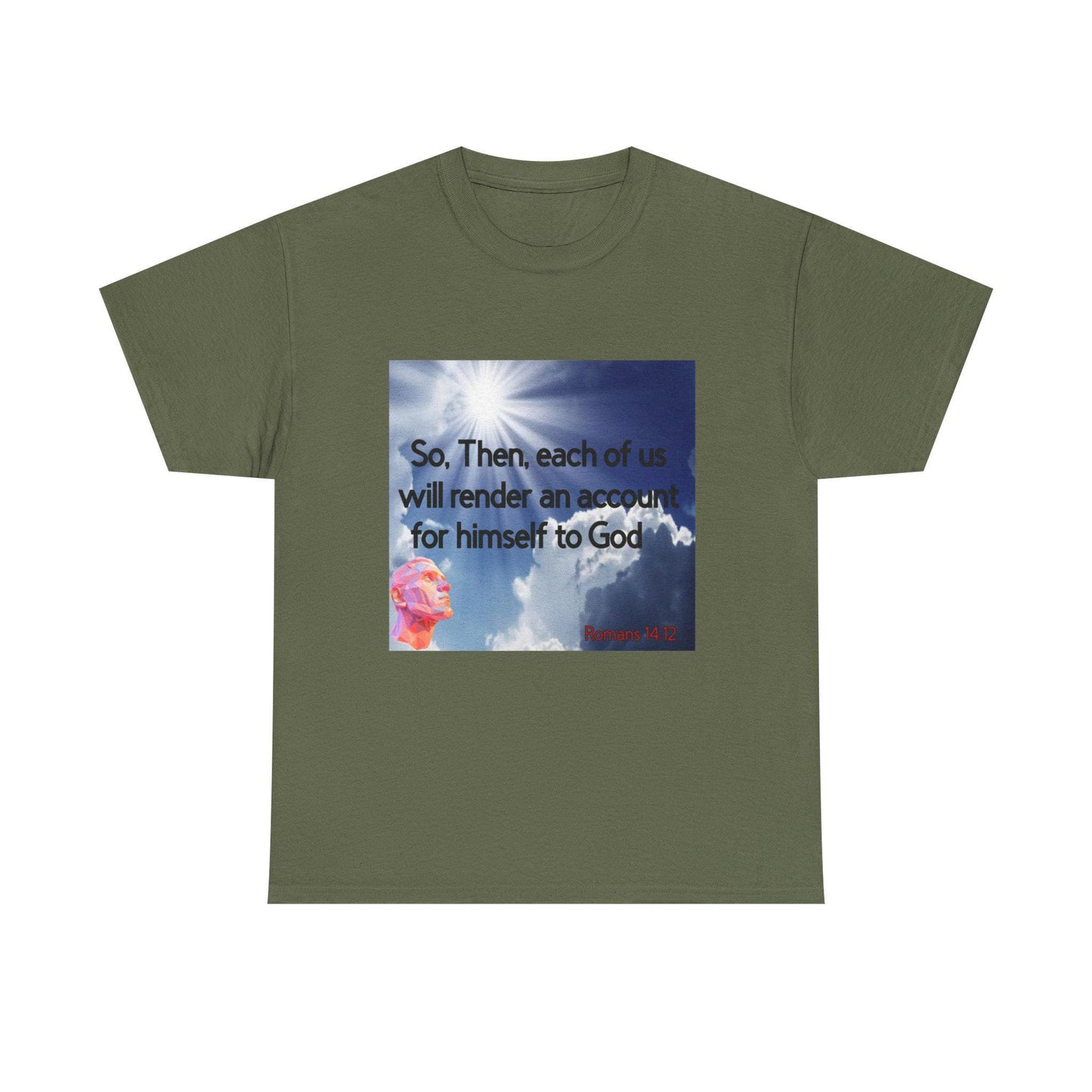 Inspirational Tee - 'Render an Account' Design, Unisex T-Shirt, Graphic Tee, Motivational Shirt, Quote Tee, Gift for Him/Her