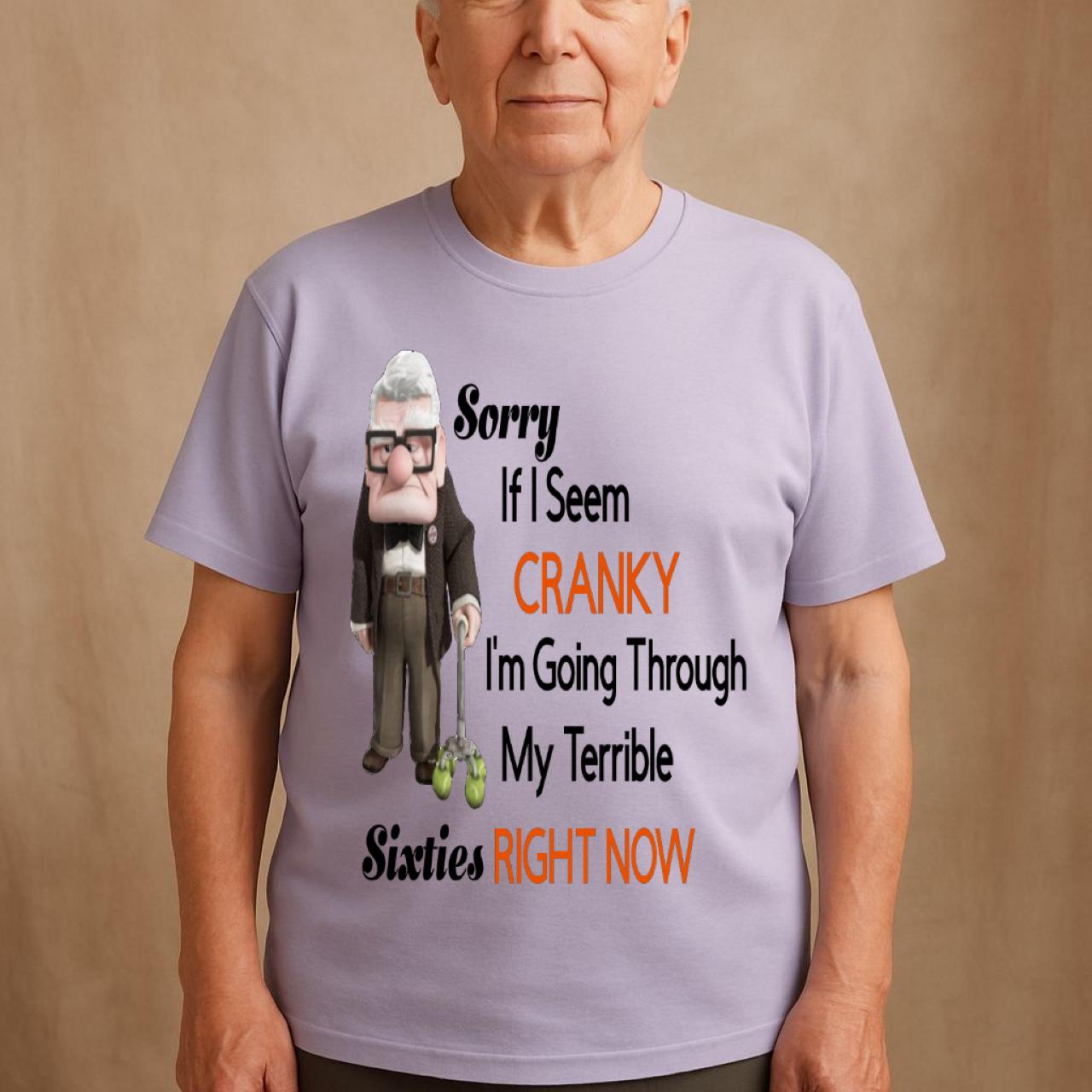 Cranky Mood Tee - Funny Statement Shirt